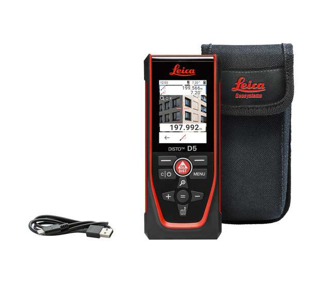 Nowość na rynku! - dalmierz laserowy LEICA DISTO D5 i D5 SET
